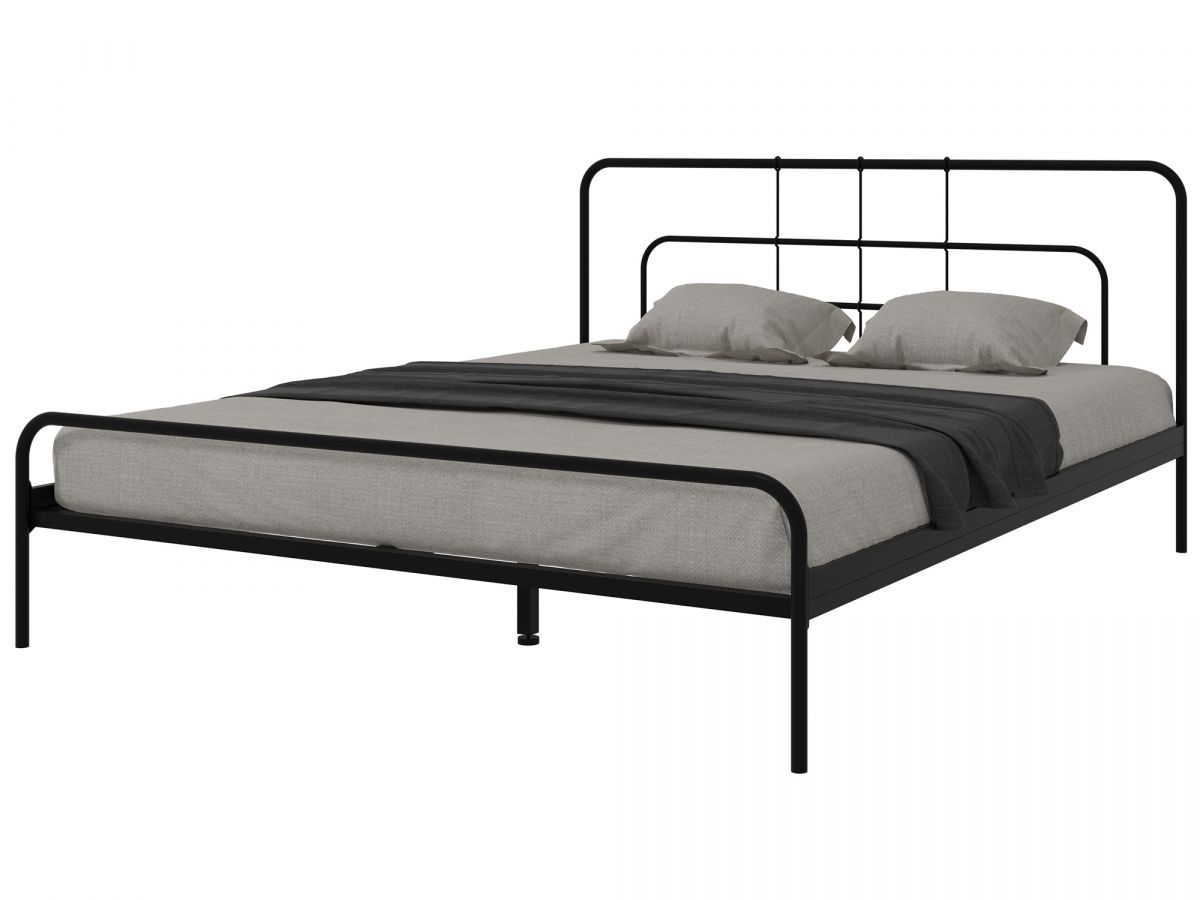 Кровать МОДЕНА 160, чёрный