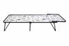 Кровать раскладная Арина (аналог Надин с407) арт.с1249 (цвет ткани бежевый рис. кофе) - 11