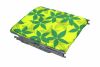 Кровать раскладная Стефания п-мягкая лист 10мм арт.С86а-123г(цвет ткани зеленый, желтый рис.листья ( - 4