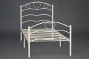 Кровать ROXIE 90*200 см (Single bed), белый (White) - 11