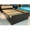 Кровать с реечным настилом Фиеста LIGHT 90х200, венге - 3