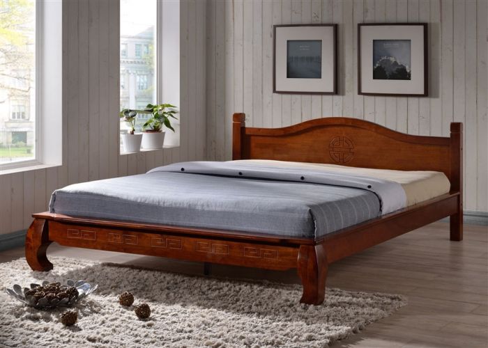 Саманта кровать (140х200-цвет Dominic Oak), шт