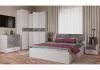 Кровать Теплиса 140x200 белый - бетон светлый - 3