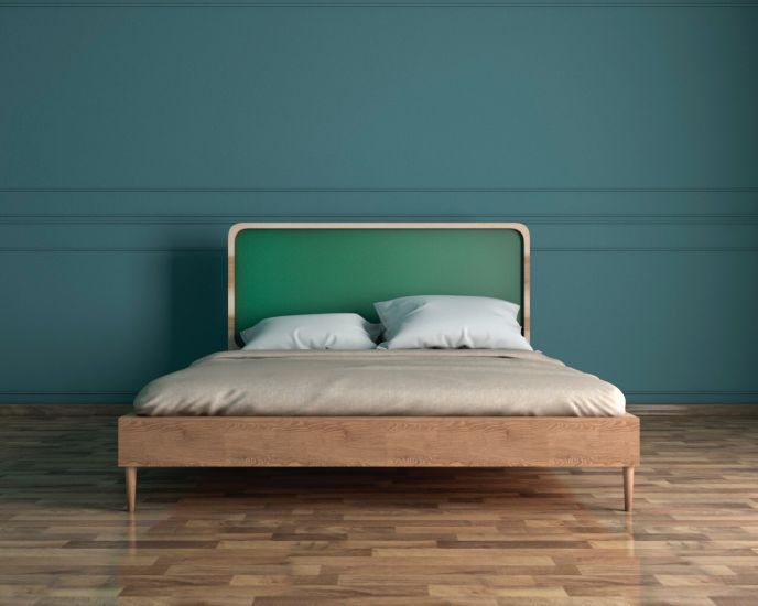 Кровать в Скандинавском стиле "Ellipse" 160*200