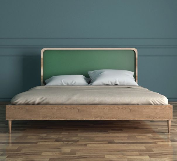 Кровать в Скандинавском стиле "Ellipse" 180*200