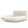 Кровать Вега Сапфир 11м 140x200, бежевая - 2