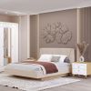 Кровать Вега Сапфир 11м 140x200, бежевая - 4