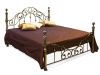 Кровать металлическая VICTORIA 180*200 см (King bed), Античная медь (Antique Brass) - 4