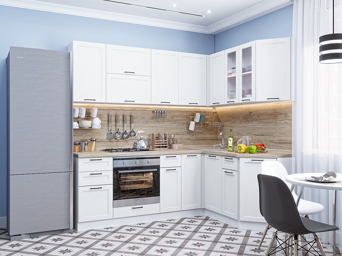 Кухня Барселона-05 Белый, Белый