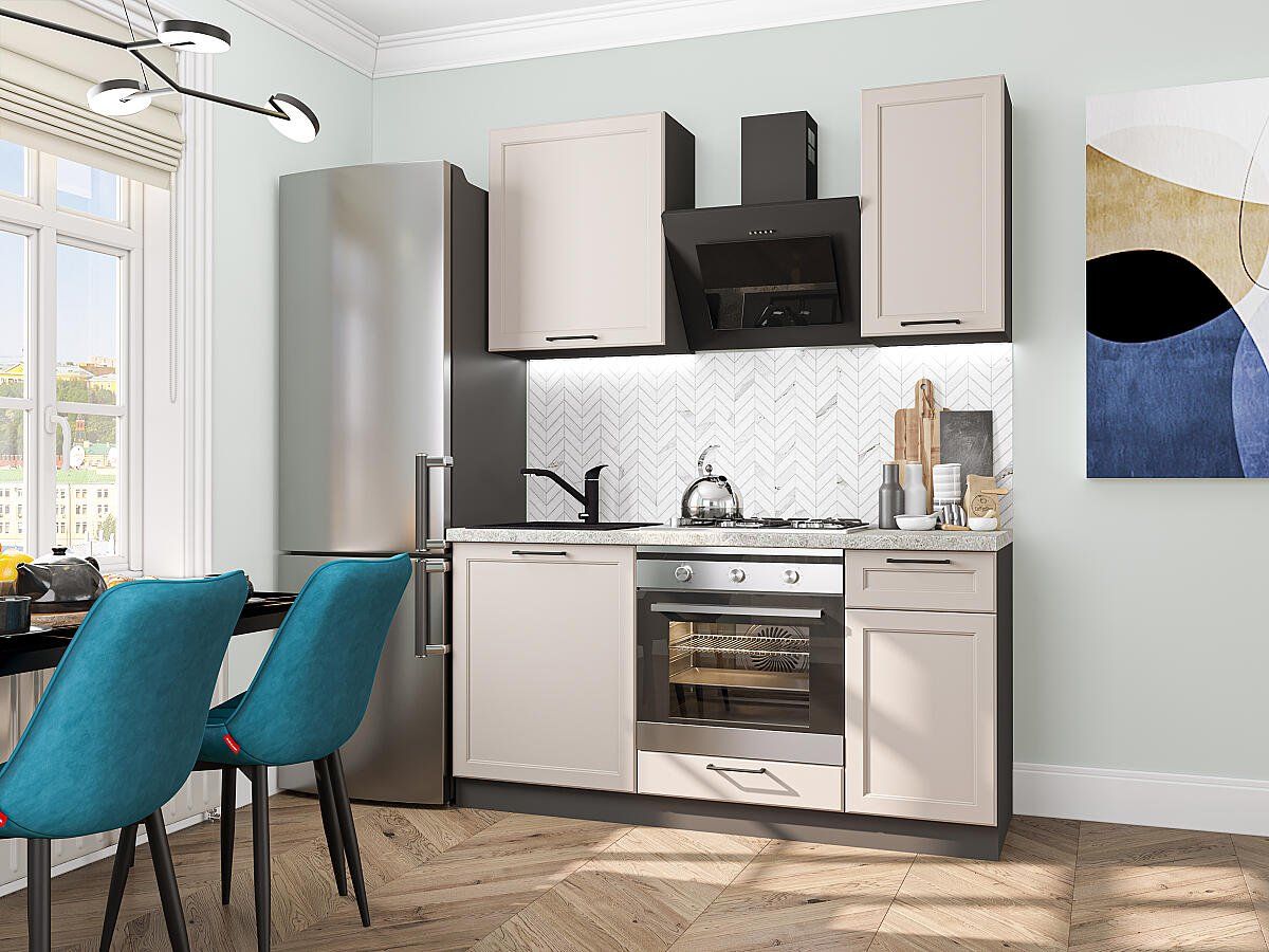 Кухня Барселона-06 Кашемир, Graphite