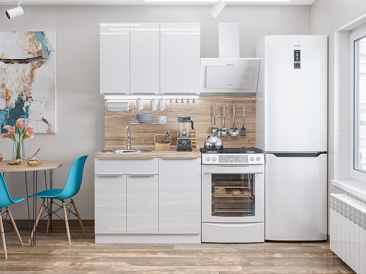 Кухня Фьюжн-05 Angel, Дуб Вотан