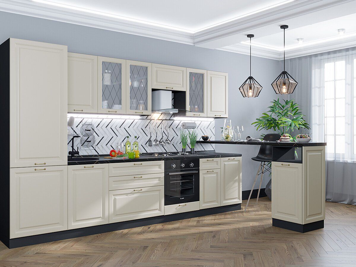 Кухня Ницца-02 Агат, Graphite