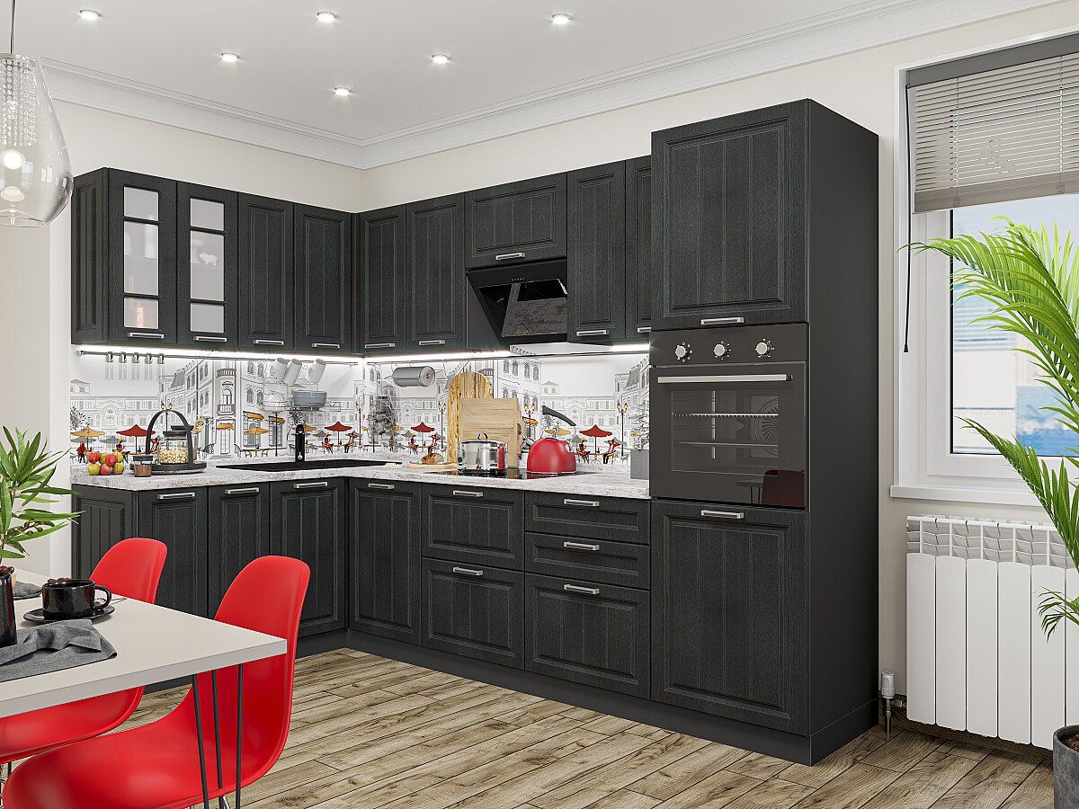 Кухня Прага-03 Венге премиум