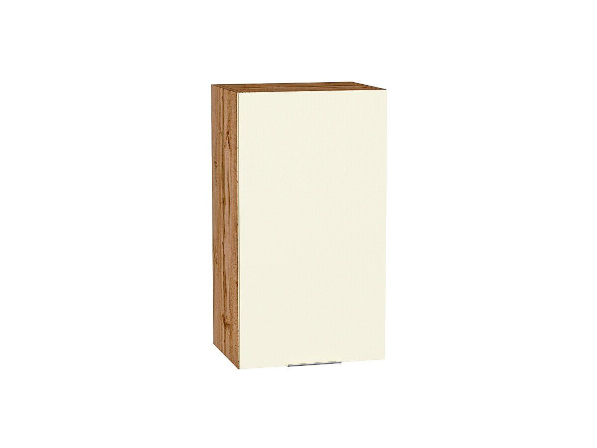 Кухня Шкаф верхний с 1-ой дверцей Терра Ваниль Софт-Дуб Вотан, Дуб Вотан