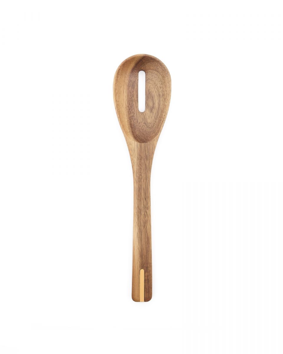 Кухонная лопатка Zairin с отверстием из массива акации