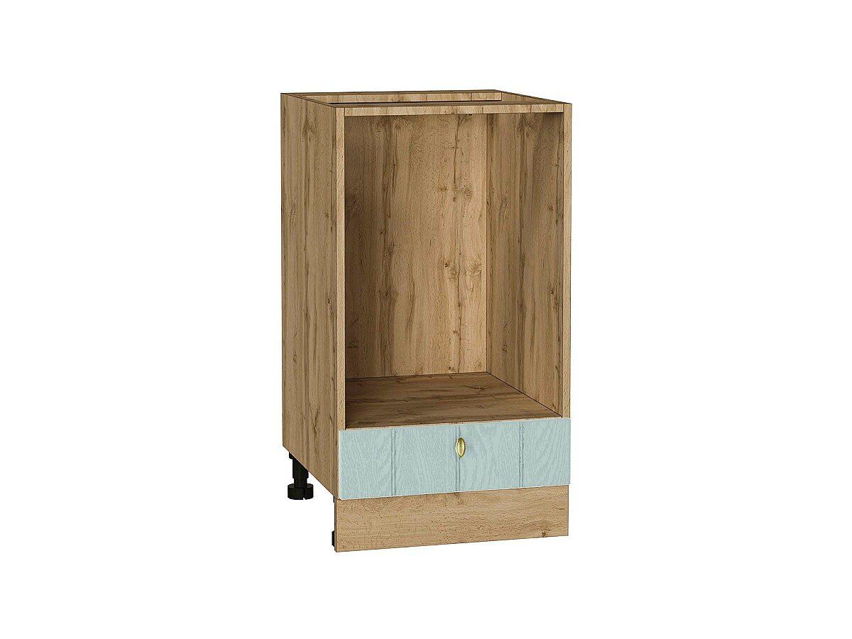 Кухонный модуль. Шкаф нижний под духовку Прованс Голубой, Дуб Вотан