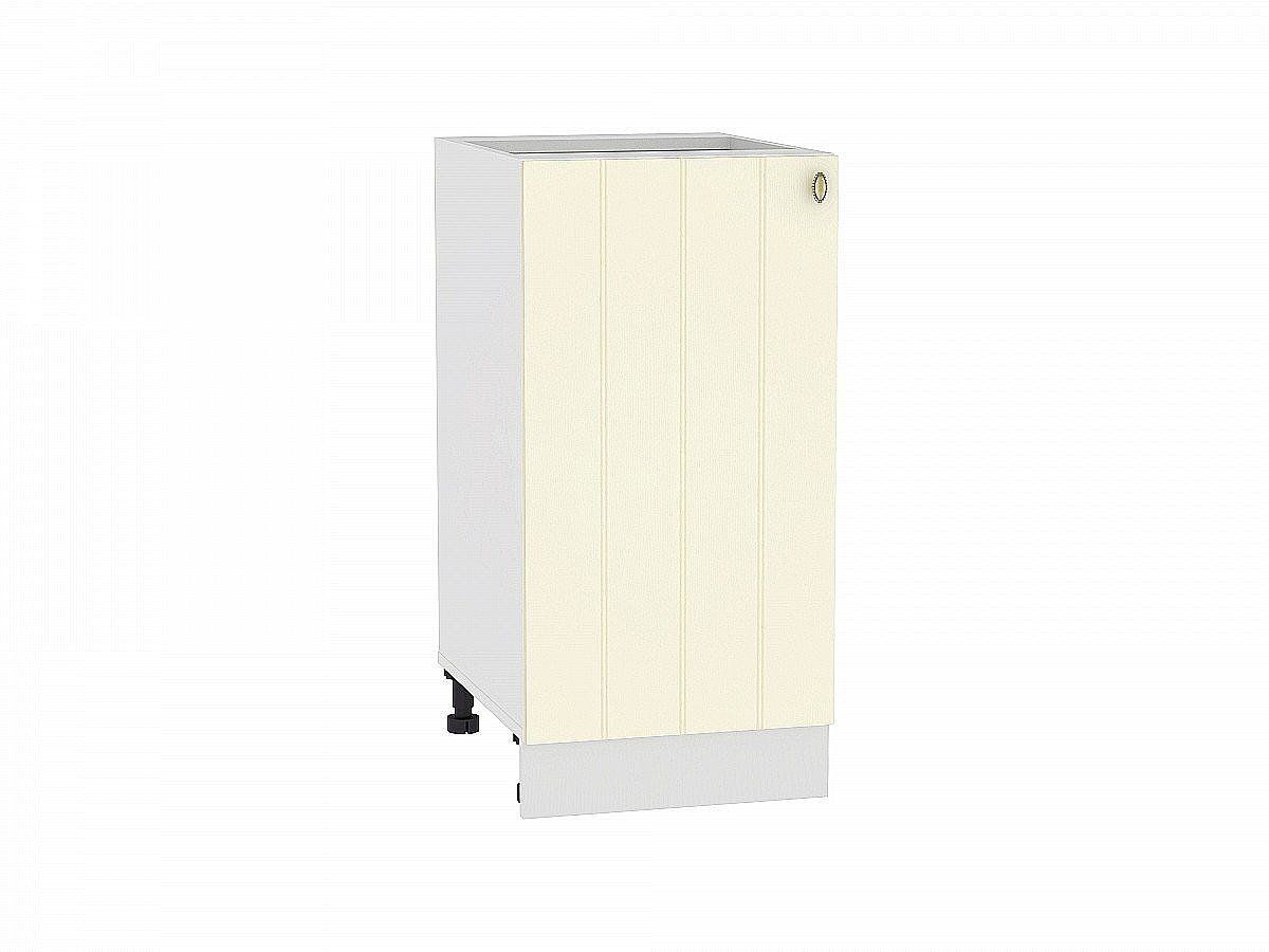 Кухонный модуль. Шкаф нижний с 1-ой дверцей Прованс Ваниль, Белый