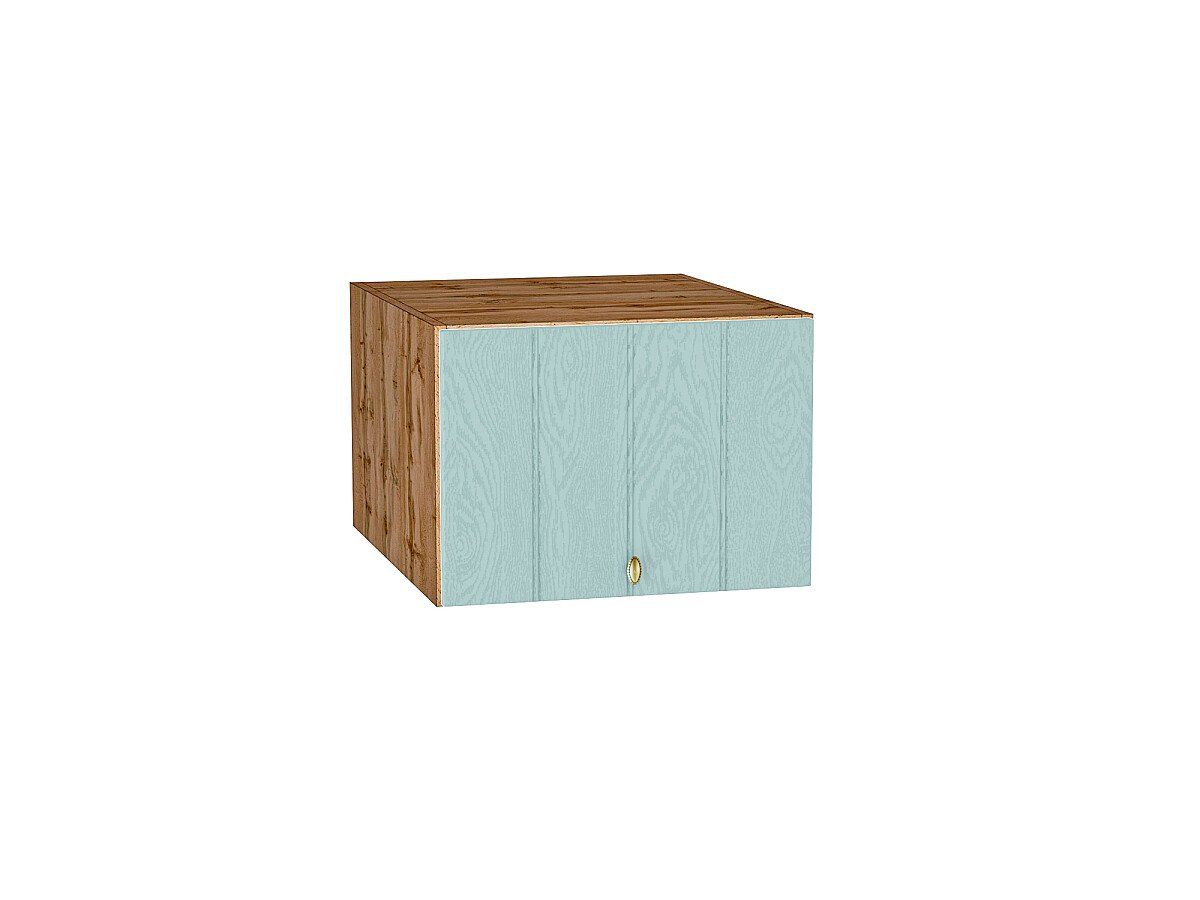 Кухонный модуль. Шкаф верхний горизонтальный глубокий Прованс Голубой, Дуб Вотан