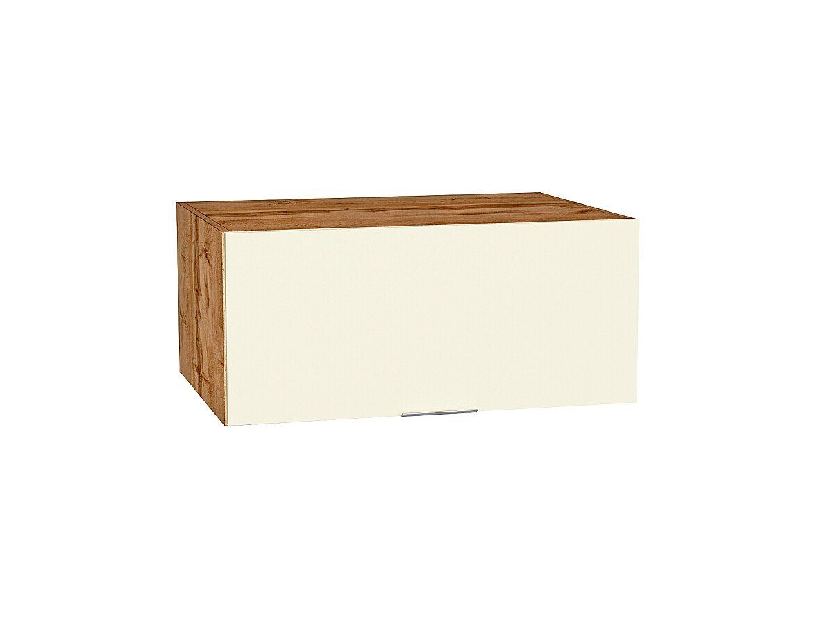 Кухонный модуль. Шкаф верхний горизонтальный глубокий Терра Ваниль Софт, Дуб Вотан