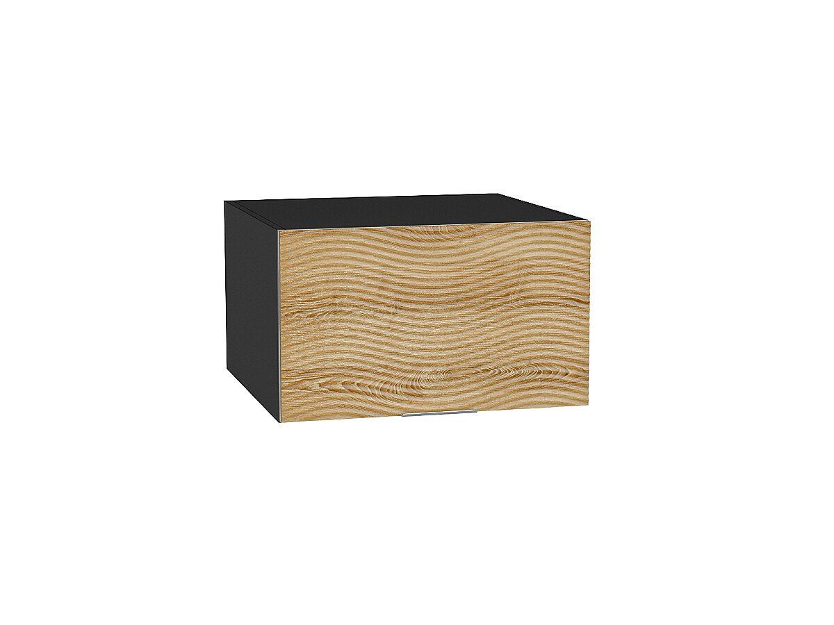 Кухонный модуль. Шкаф верхний горизонтальный глубокий Терра W Ель Карпатская, Graphite