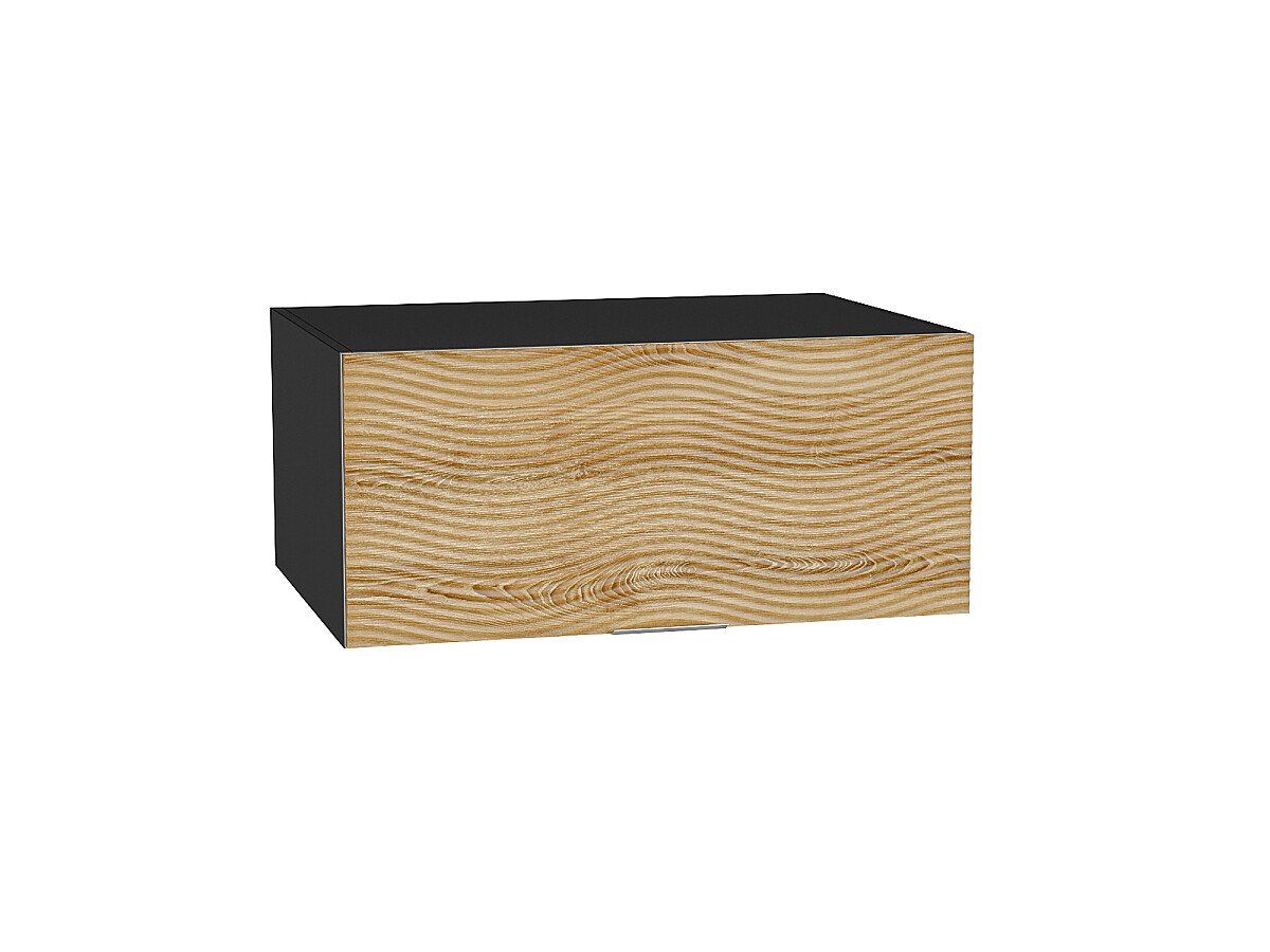 Кухонный модуль. Шкаф верхний горизонтальный глубокий Терра W Ель Карпатская, Graphite