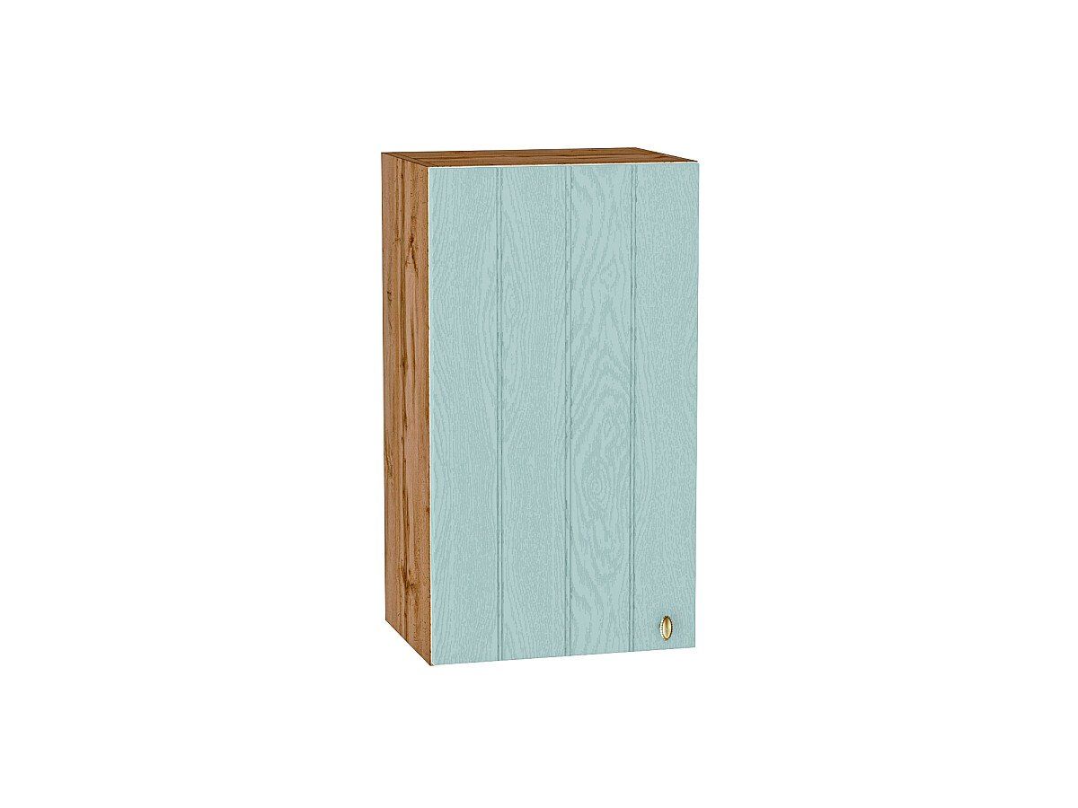 Кухонный модуль. Шкаф верхний с 1-ой дверцей Прованс Гoлyбoй, Дуб Вотан