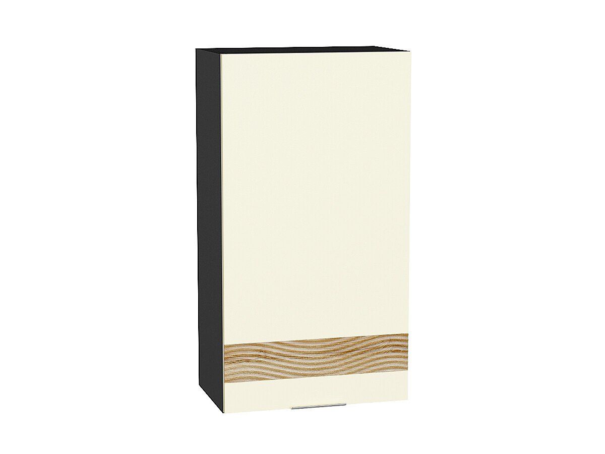 Кухонный модуль. Шкаф верхний с 1-ой дверцей Терра DR Ваниль Софт, Graphite