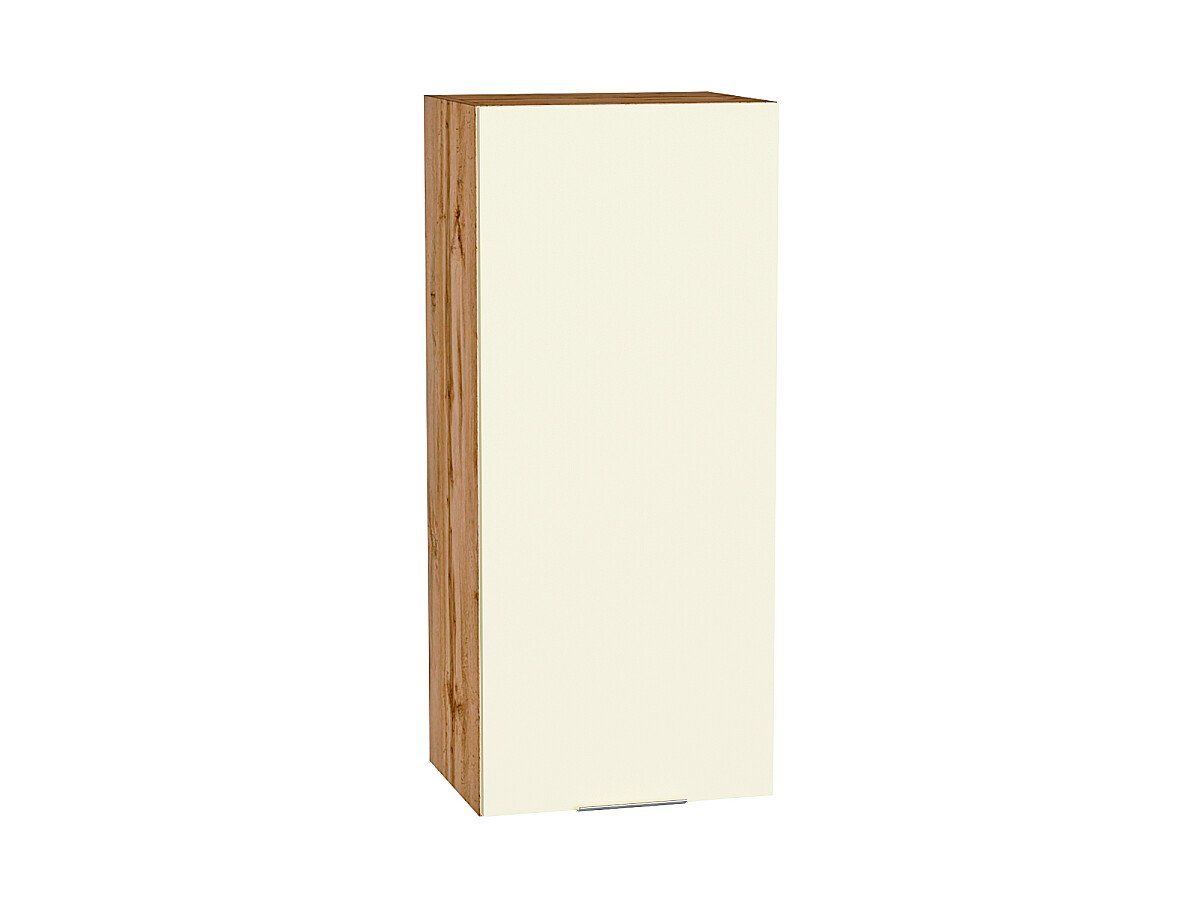 Кухонный модуль. Шкаф верхний с 1-ой дверцей Терра Ваниль Софт, Дуб Вотан