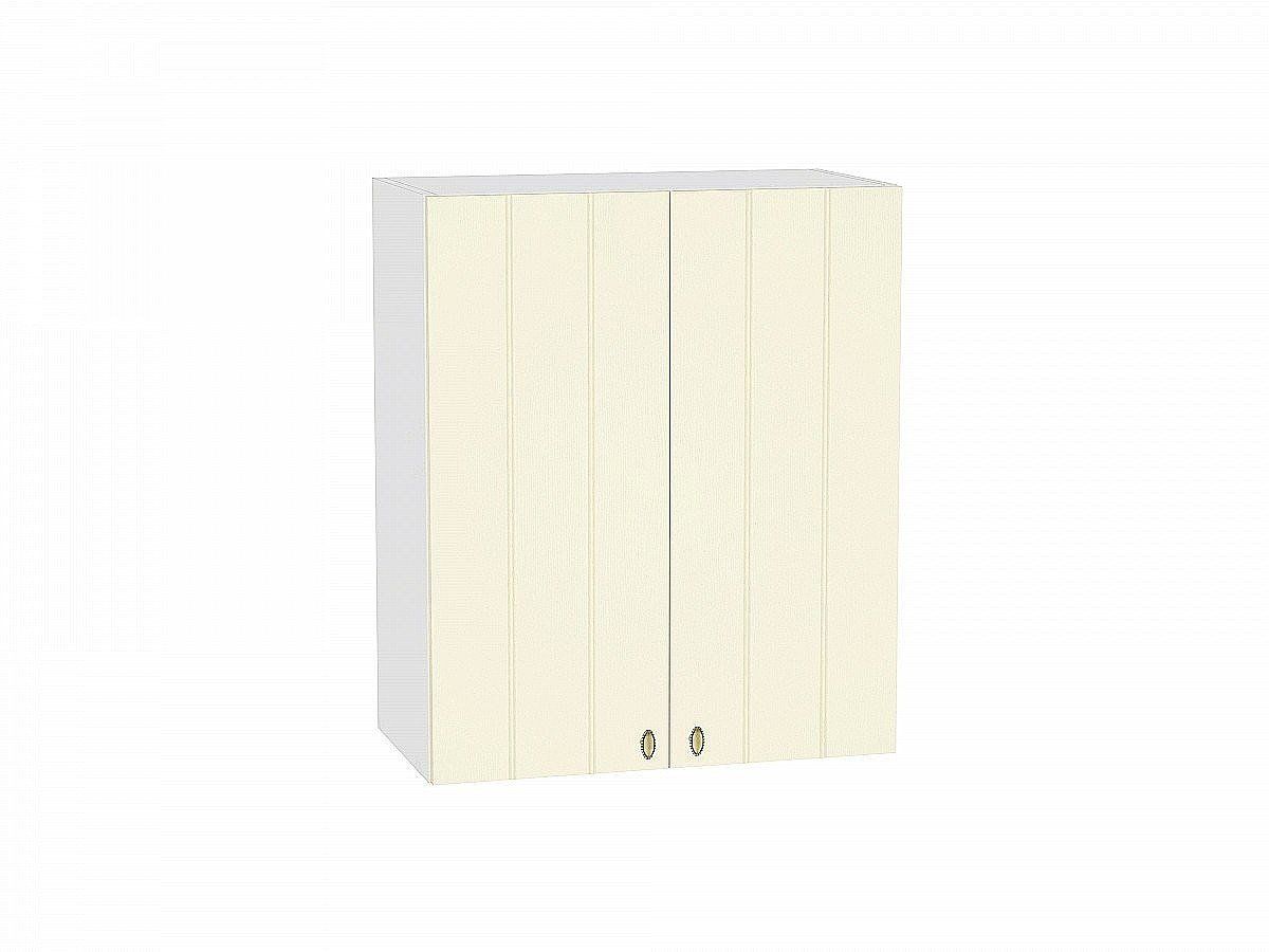 Кухонный модуль. Шкаф верхний с 2-мя дверцами Прованс Ваниль, Белый
