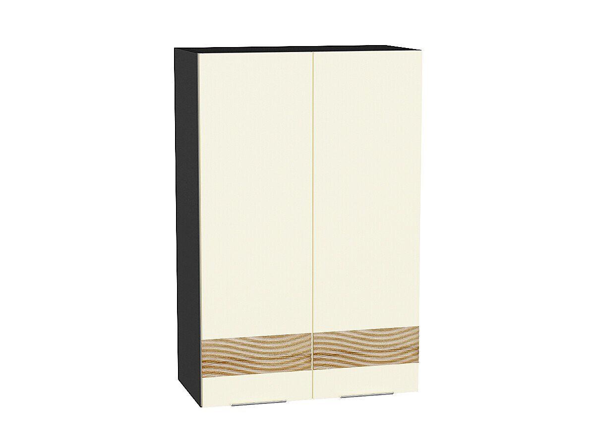 Кухонный модуль. Шкаф верхний с 2-мя дверцами Терра D Ваниль Софт, Graphite