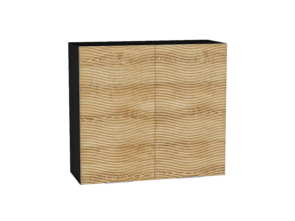 Кухонный модуль. Шкаф верхний с 2-мя дверцами Терра W Ель Карпатская, Graphite