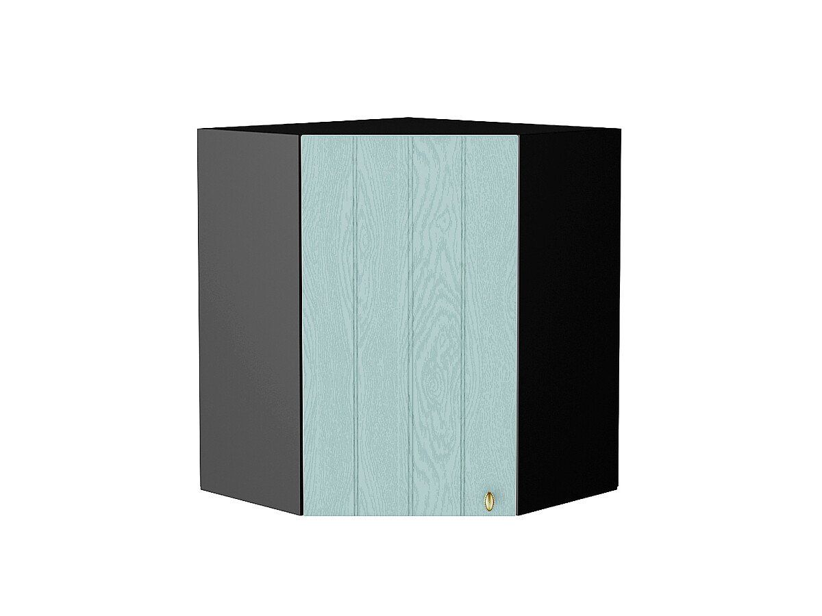 Кухонный модуль. Шкаф верхний угловой Прованс Гoлyбoй, Graphite