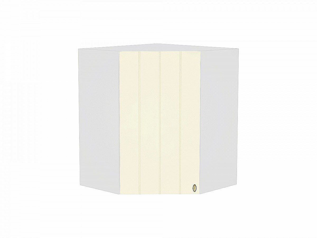 Кухонный модуль. Шкаф верхний угловой Прованс Ваниль, Белый