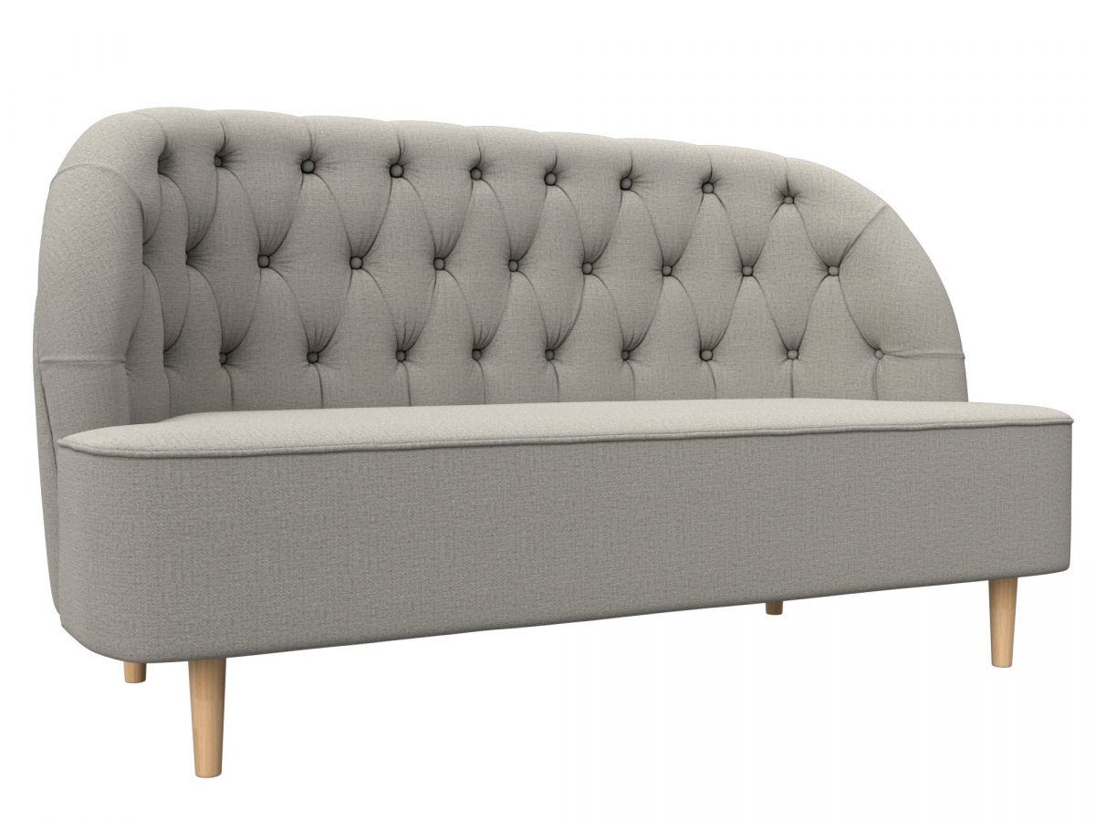 126025 Кушетка Амиса | рогожка | амур бежевый