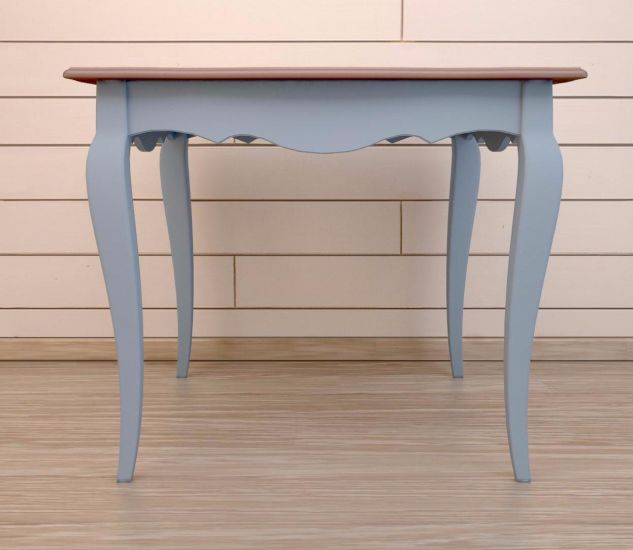 Квадратный обеденный стол "Leontina Blue"