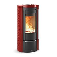 Дровяные камины,La Nordica Liu' Bordeaux (бордовый),33856