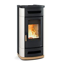 Дровяные камины,La Nordica ORIANA Maiolica Bianco (белый),33874