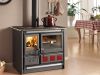 Дровяные камины,La Nordica ROSA XXL 16 STEEL NERO ANTRACITE (черный),36897 - 3
