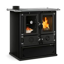 Дровяные камины,La Nordica ROSETTA SINISTRA 16 STEEL NERO ANTRACITE (черный),36896