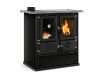 Дровяные камины,La Nordica ROSETTA SINISTRA 16 STEEL NERO ANTRACITE (черный),36896 - 2