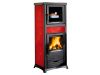 Дровяные камины,La Nordica TERMOROSELLA PLUS FORNO DSA 4,0 LIBERTY BORDEAUX (бордовый),34141 - 2