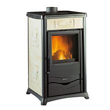 Дровяные камины,La Nordica TermoRossella Plus EVO D.S.A. Liberty PANN (бежевый),33845