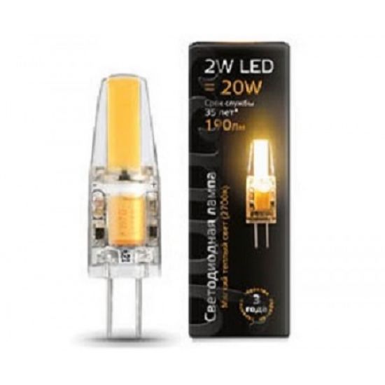 Лампа Gauss LED G4 12V 2W 2700 R (207707102)