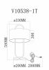 Лампа настольная Moderli V11599-1T Palma - 11