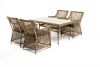 "Латте–140 L" обеденная группа плетеная, цвет соломенный - 3