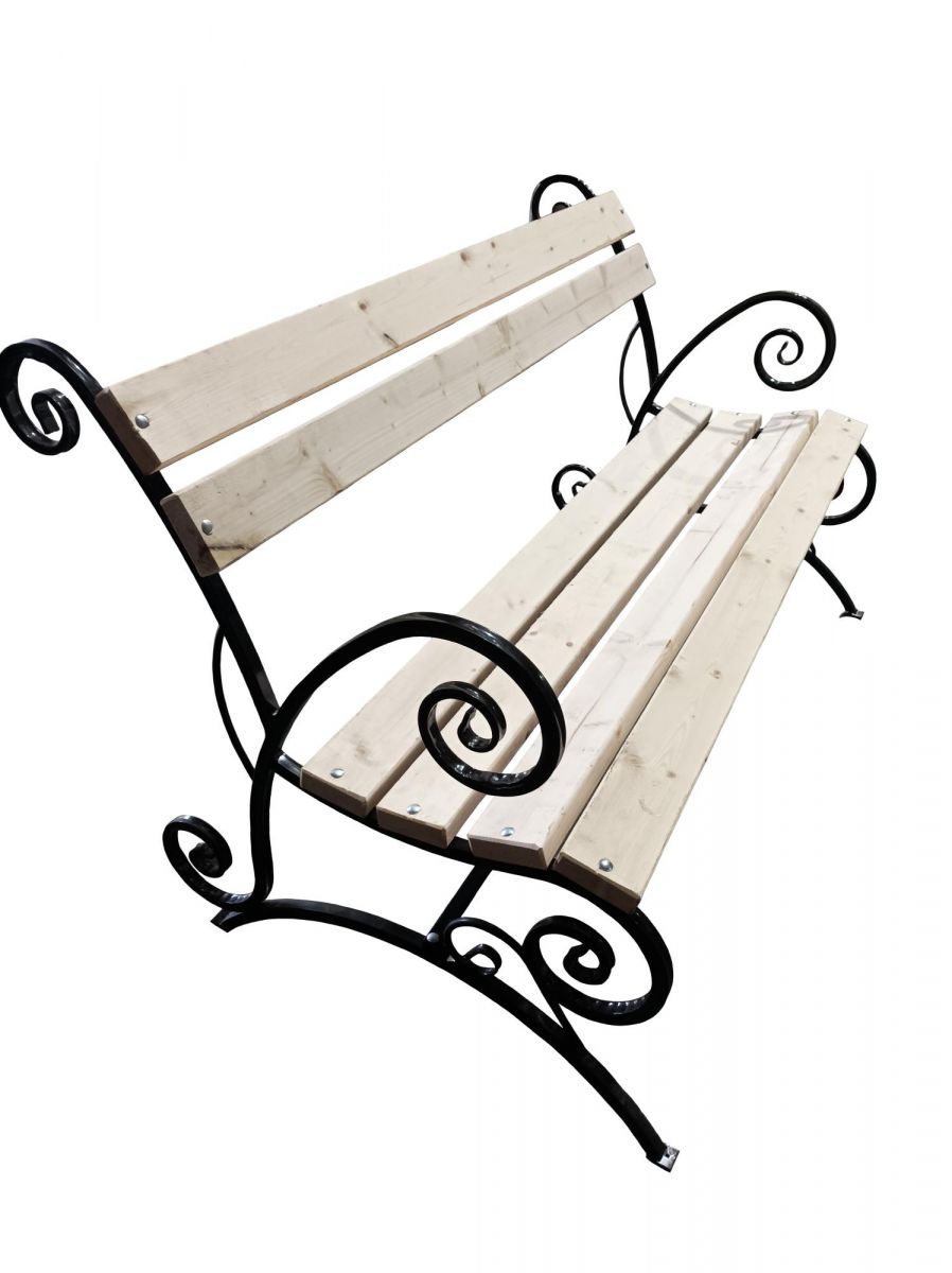 Лавочка садовая Арбат арт.НПА3263 1,5м 1уп (доски + стойки)