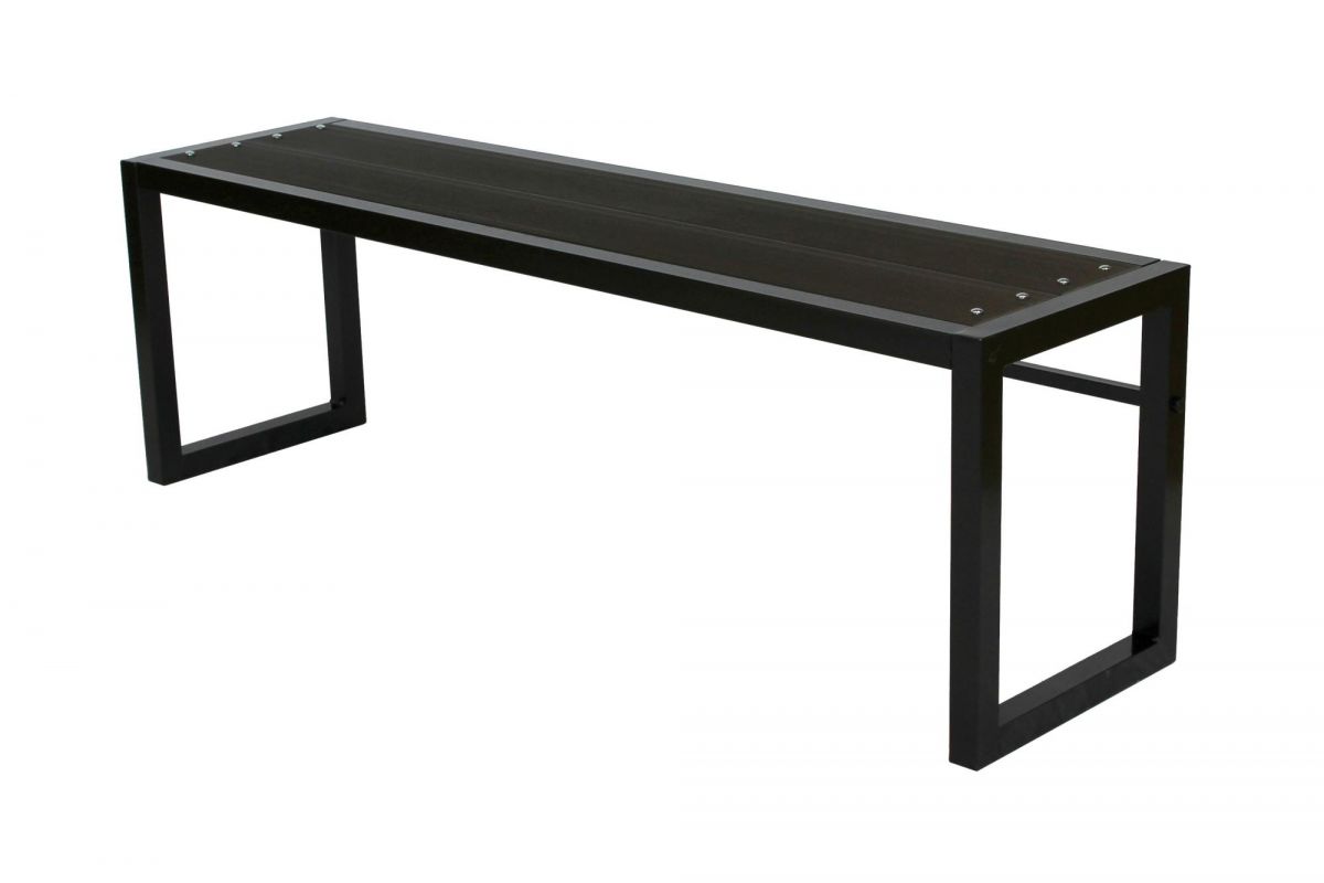 Лавочка садовая Фортуна без спинки ДПК арт.НПА1555 1 уп