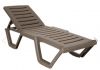 Лежак Атлант арт.ЭП 860437, пластик (мокко) - 2