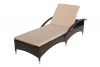 Лежак Мальта-2 арт.M002-2023, ротанг искусственный (коричневый) "Garden story" - 2