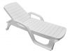 Лежак Прованс арт.ЭП 136103бл, пластик (белый) - 5